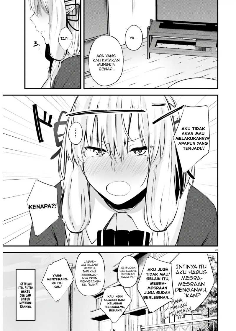 Choppiri Ecchi na Sanshimai demo, Oyomesan ni Shitekuremasu ka? Chapter 10 - halaman 26