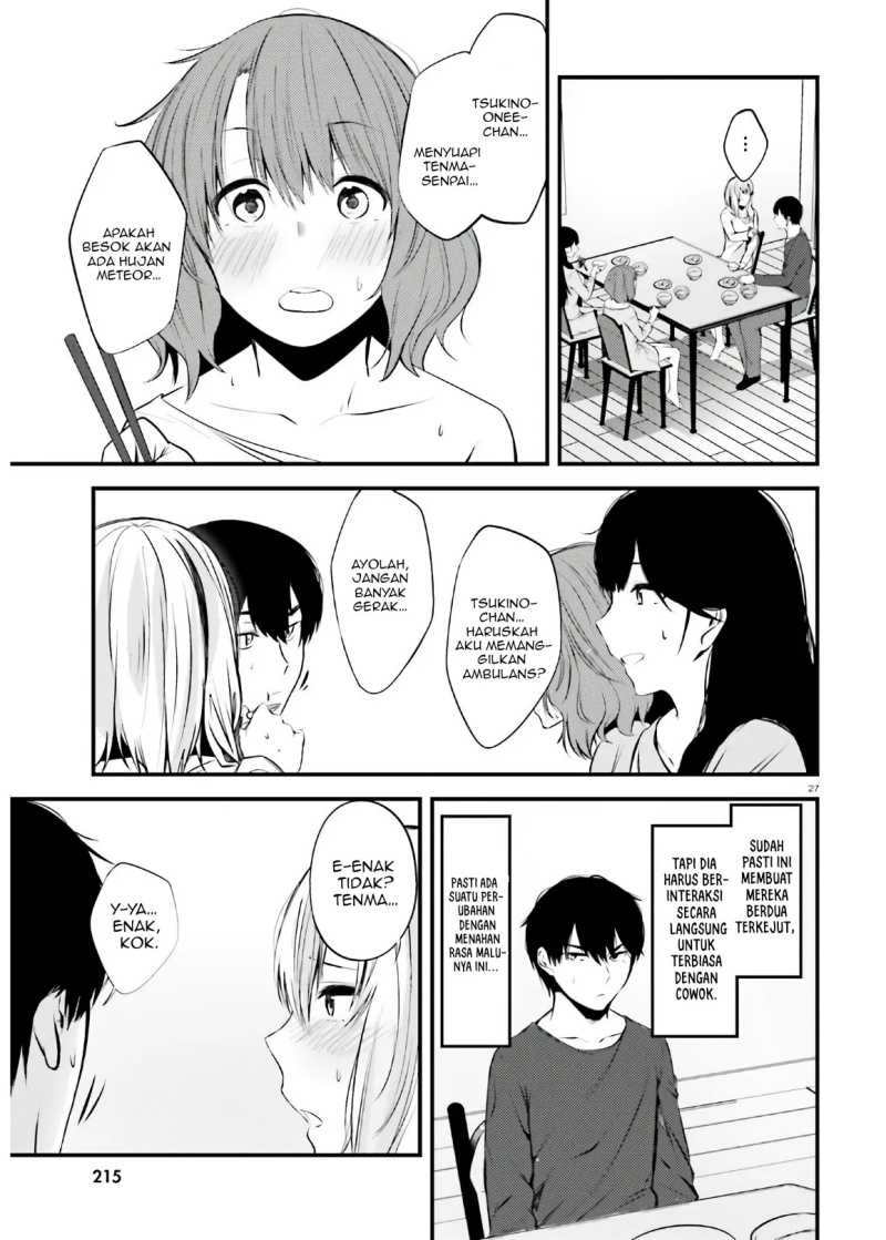 Choppiri Ecchi na Sanshimai demo, Oyomesan ni Shitekuremasu ka? Chapter 10 - halaman 28