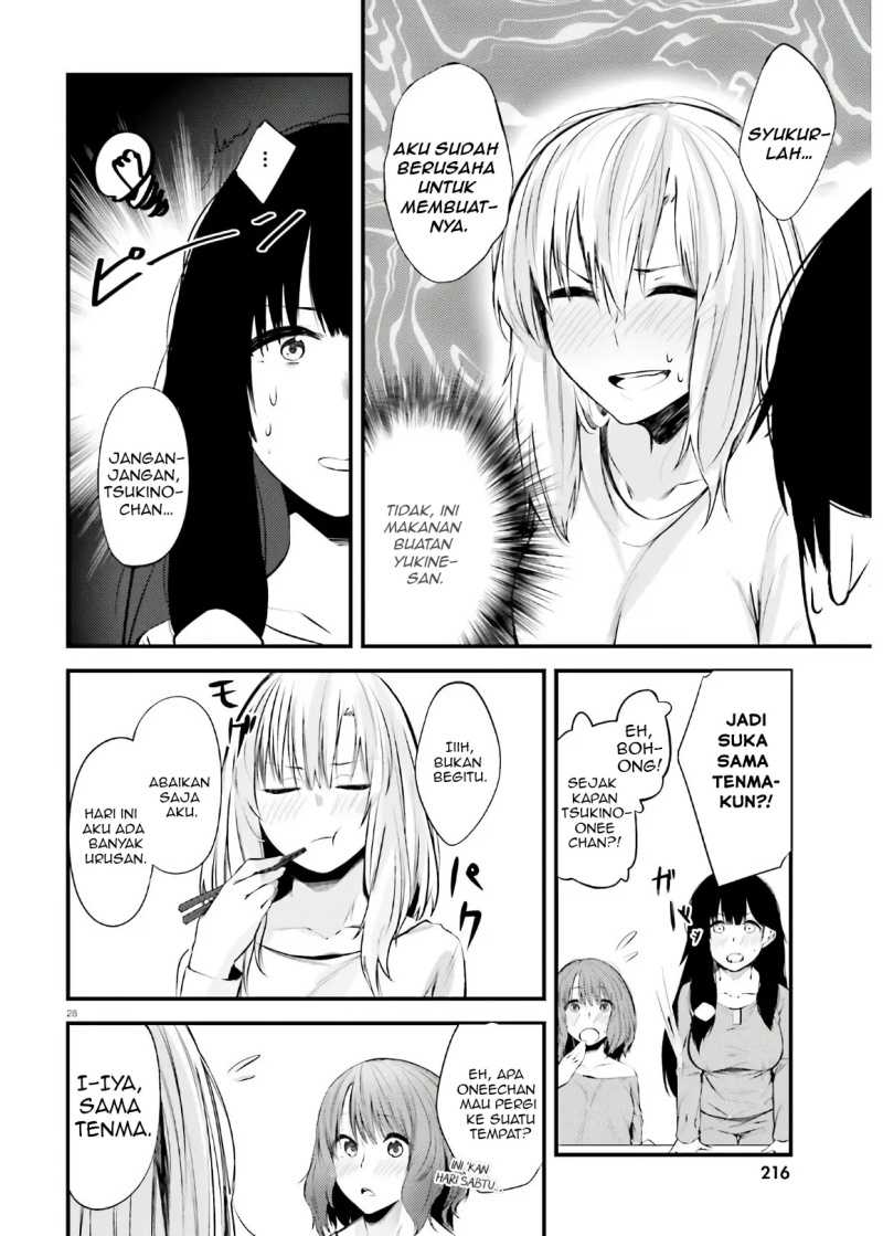 Choppiri Ecchi na Sanshimai demo, Oyomesan ni Shitekuremasu ka? Chapter 10 - halaman 29