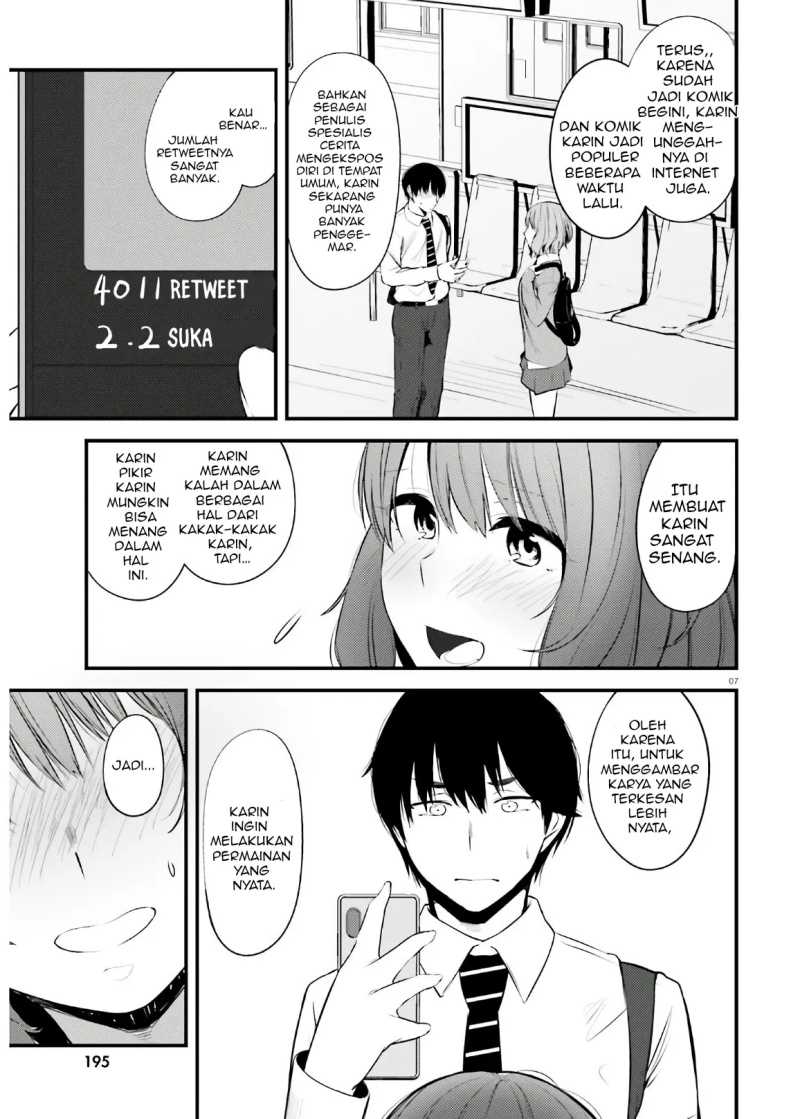 Choppiri Ecchi na Sanshimai demo, Oyomesan ni Shitekuremasu ka? Chapter 10 - halaman 8