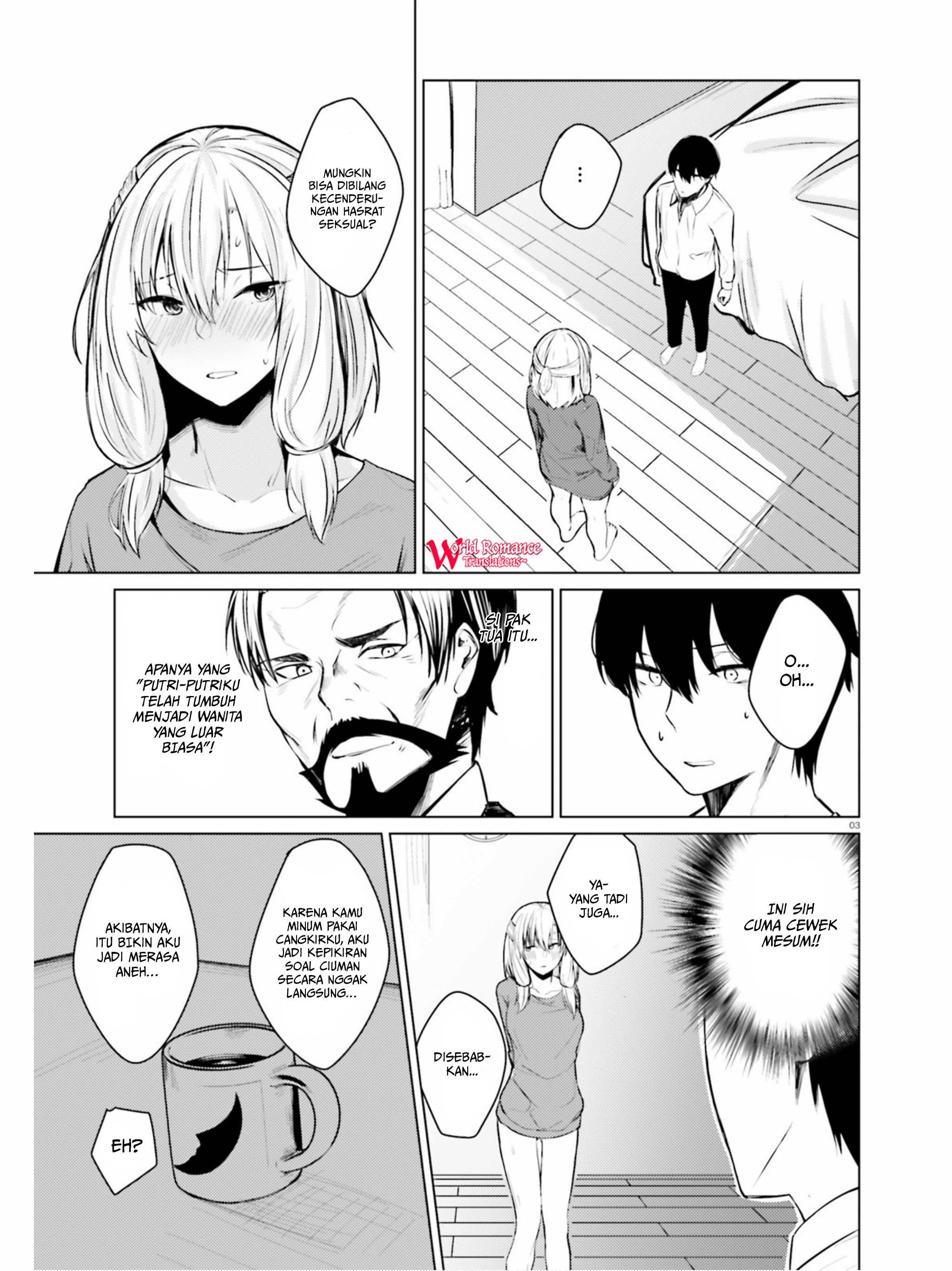 Choppiri Ecchi na Sanshimai demo, Oyomesan ni Shitekuremasu ka? Chapter 4 - halaman 5