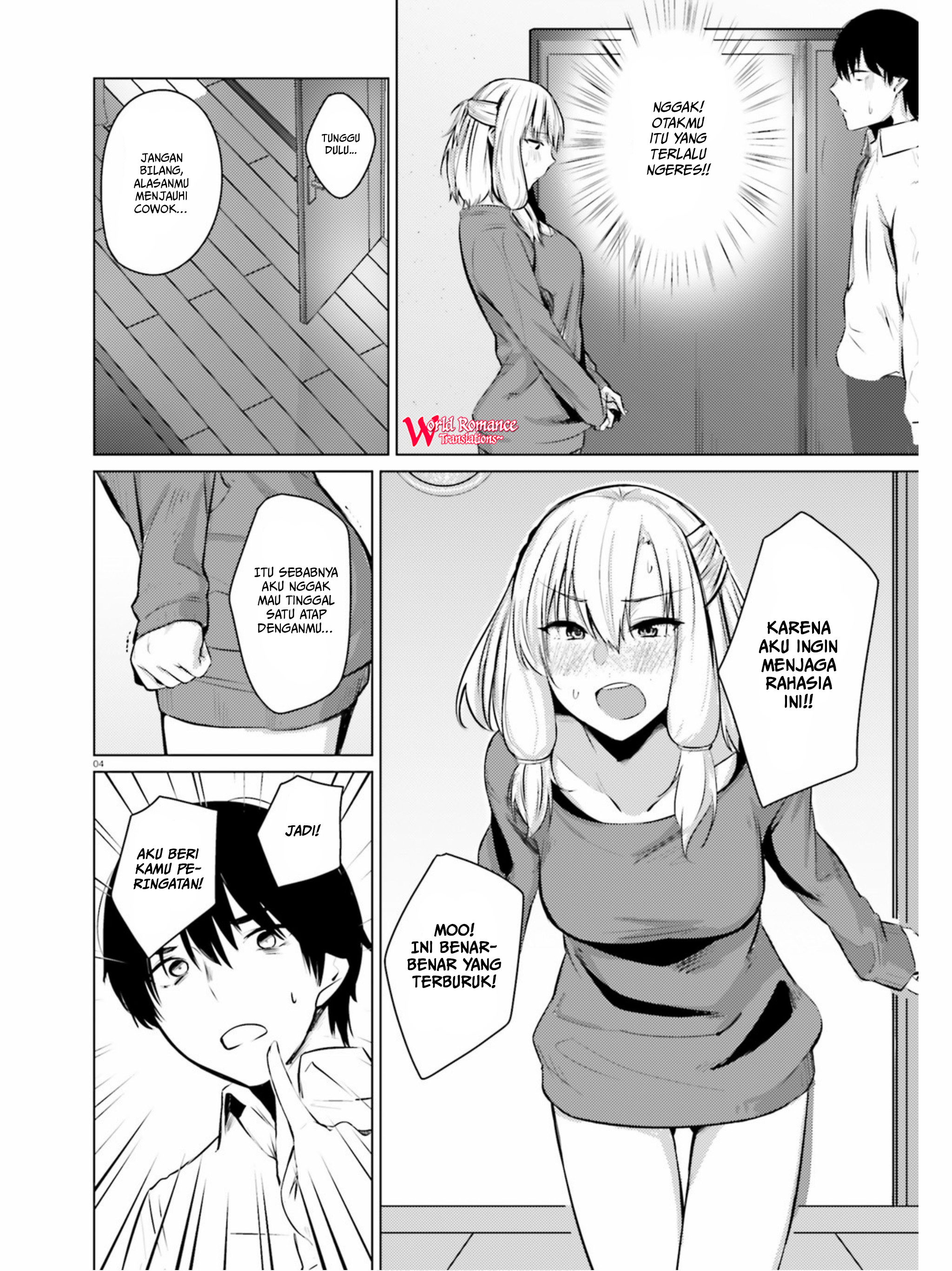 Choppiri Ecchi na Sanshimai demo, Oyomesan ni Shitekuremasu ka? Chapter 4 - halaman 6