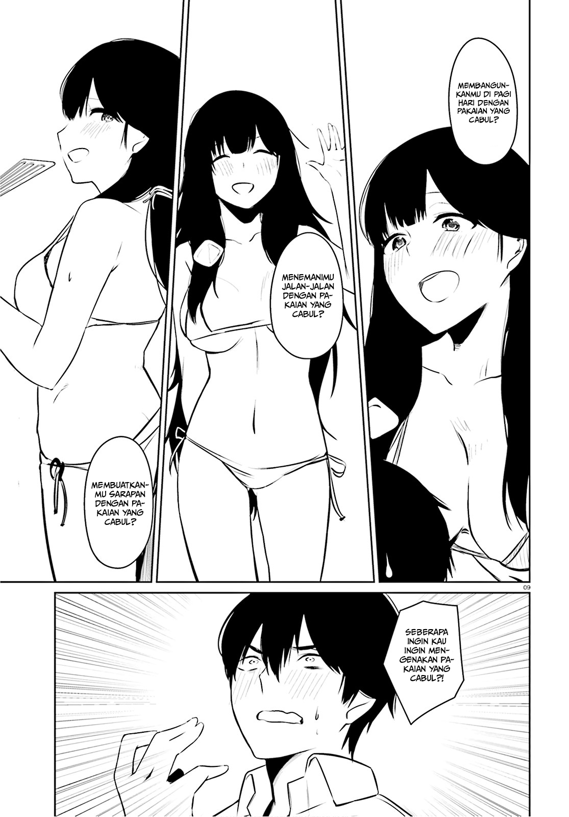 Choppiri Ecchi na Sanshimai demo, Oyomesan ni Shitekuremasu ka? Chapter 5 - halaman 10
