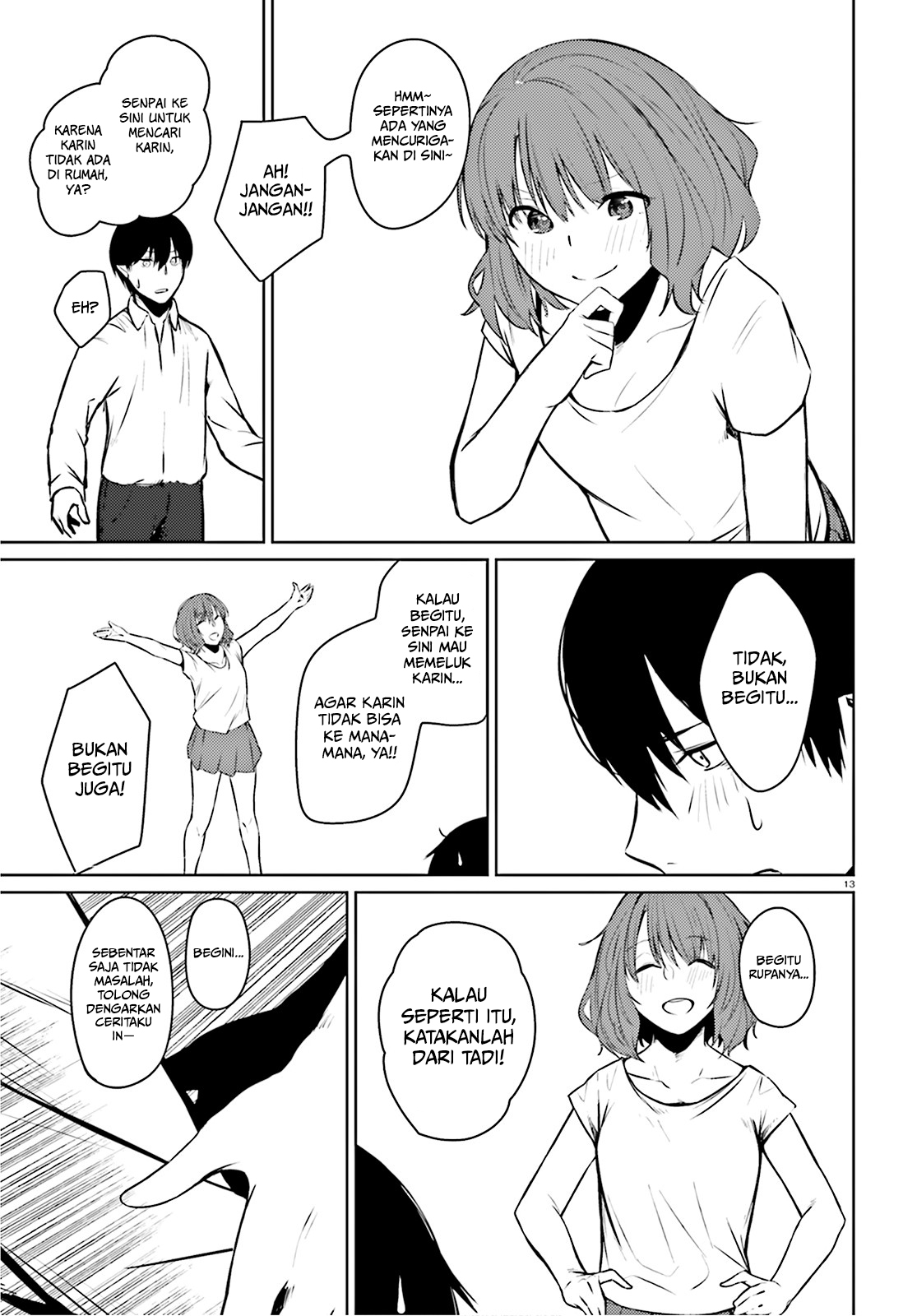 Choppiri Ecchi na Sanshimai demo, Oyomesan ni Shitekuremasu ka? Chapter 5 - halaman 14