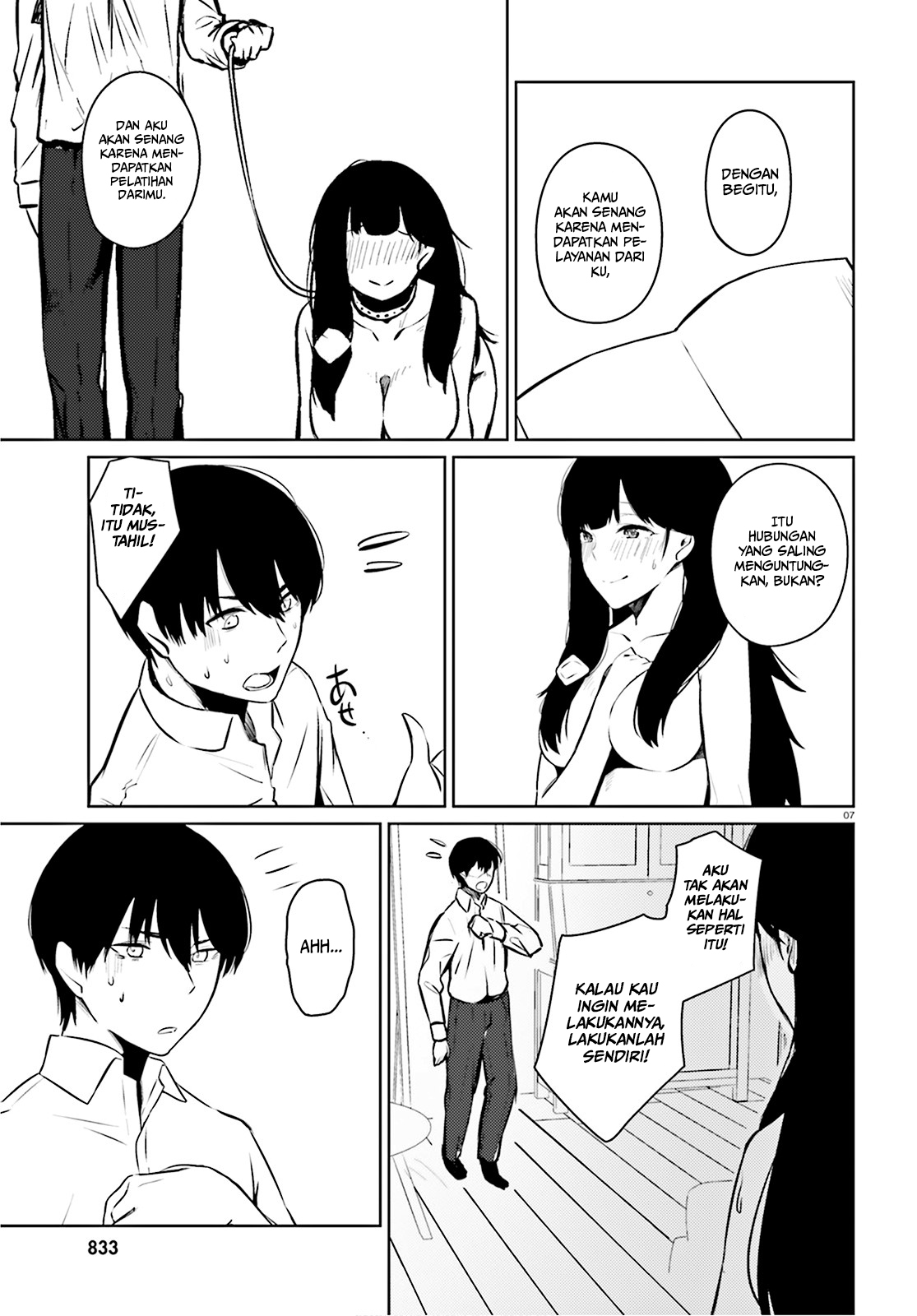 Choppiri Ecchi na Sanshimai demo, Oyomesan ni Shitekuremasu ka? Chapter 5 - halaman 8