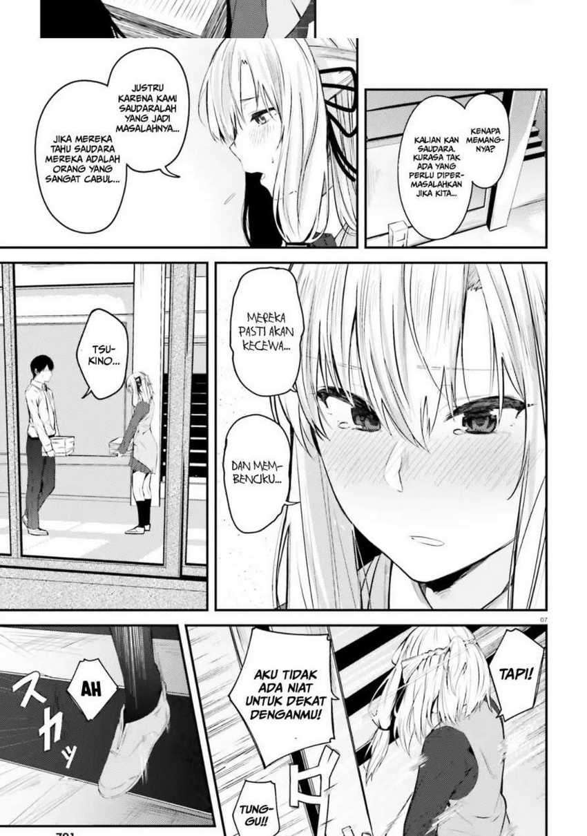 Choppiri Ecchi na Sanshimai demo, Oyomesan ni Shitekuremasu ka? Chapter 7 - halaman 8
