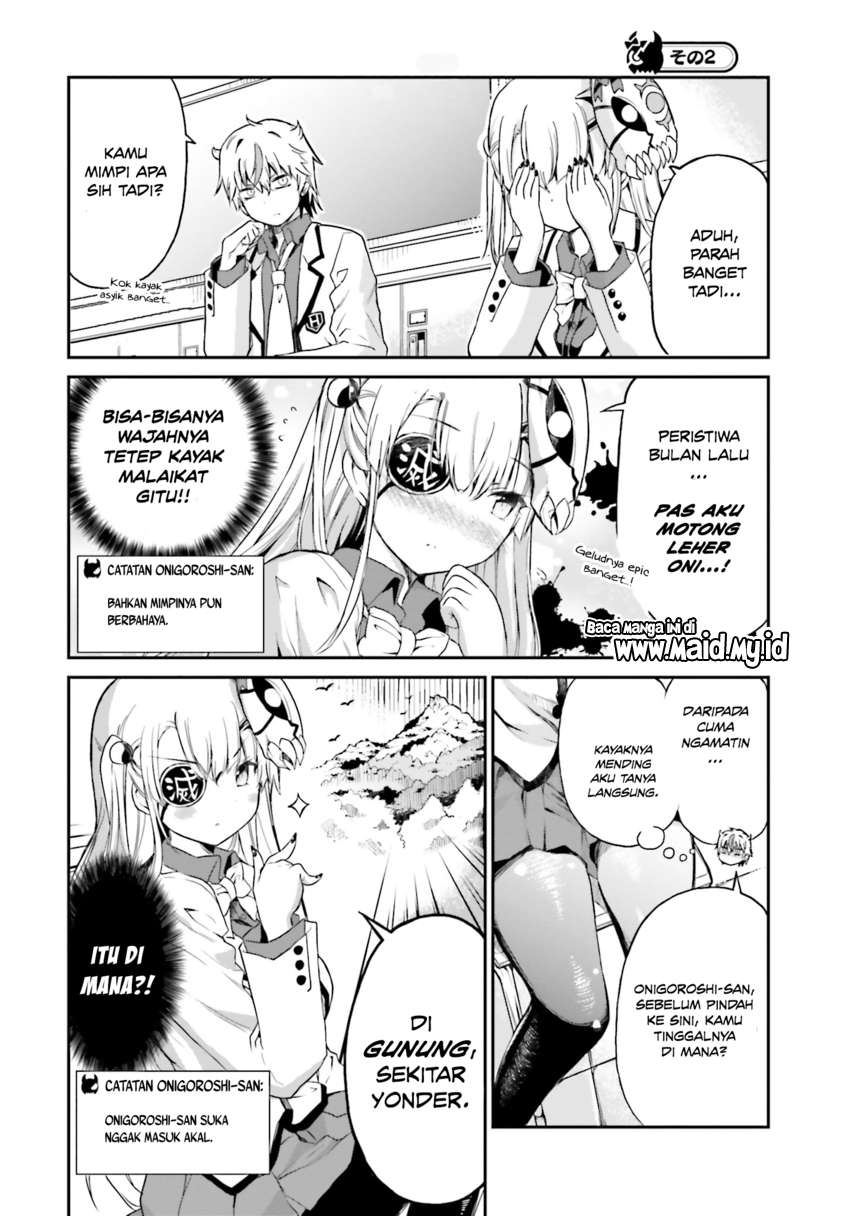 Choroi desu yo Onigoroshi-san! Chapter 3 - halaman 9