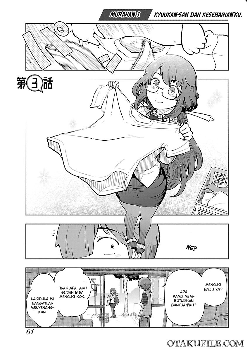 Chorokoi zo! Kyuukan-san Chapter 3 - halaman 2