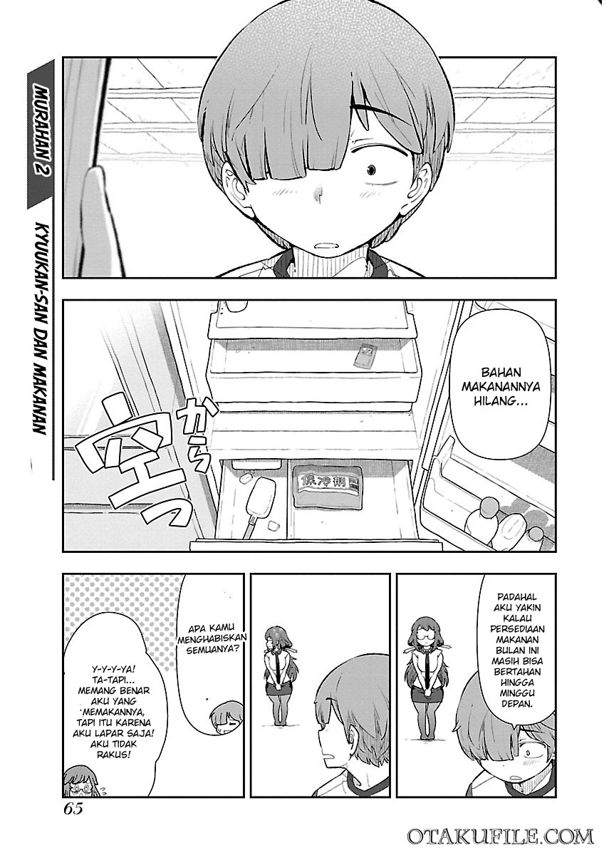 Chorokoi zo! Kyuukan-san Chapter 3 - halaman 6