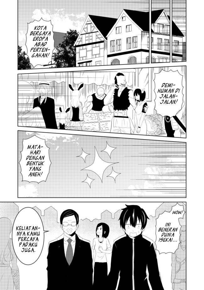 Chou Onna Kirai na Ore ga Isekai no Joshikou ni Ryuugaku Suru Koto ni Natta Chapter 2 - halaman 3