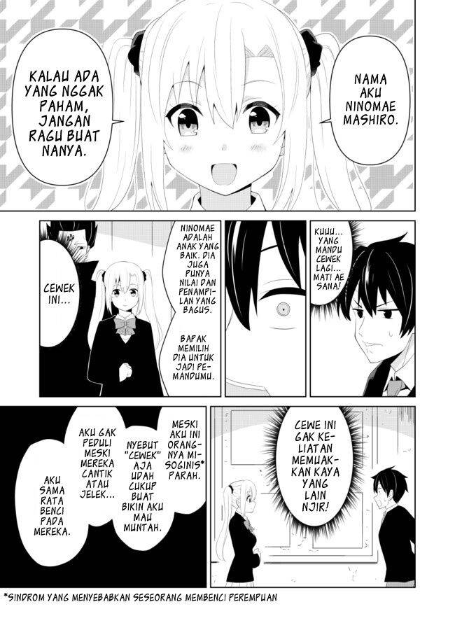 Chou Onna Kirai na Ore ga Isekai no Joshikou ni Ryuugaku Suru Koto ni Natta Chapter 3 - halaman 5