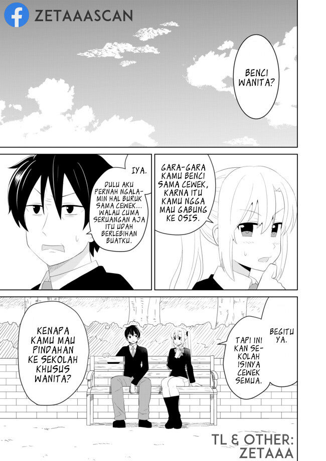 Chou Onna Kirai na Ore ga Isekai no Joshikou ni Ryuugaku Suru Koto ni Natta Chapter 4 - halaman 1