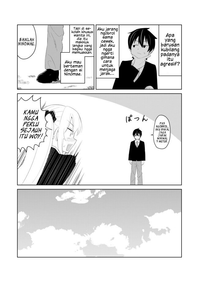 Chou Onna Kirai na Ore ga Isekai no Joshikou ni Ryuugaku Suru Koto ni Natta Chapter 4 - halaman 5