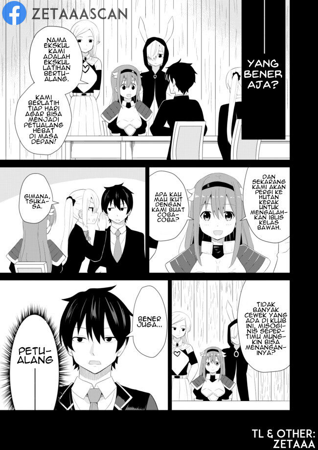 Chou Onna Kirai na Ore ga Isekai no Joshikou ni Ryuugaku Suru Koto ni Natta Chapter 5 - halaman 1