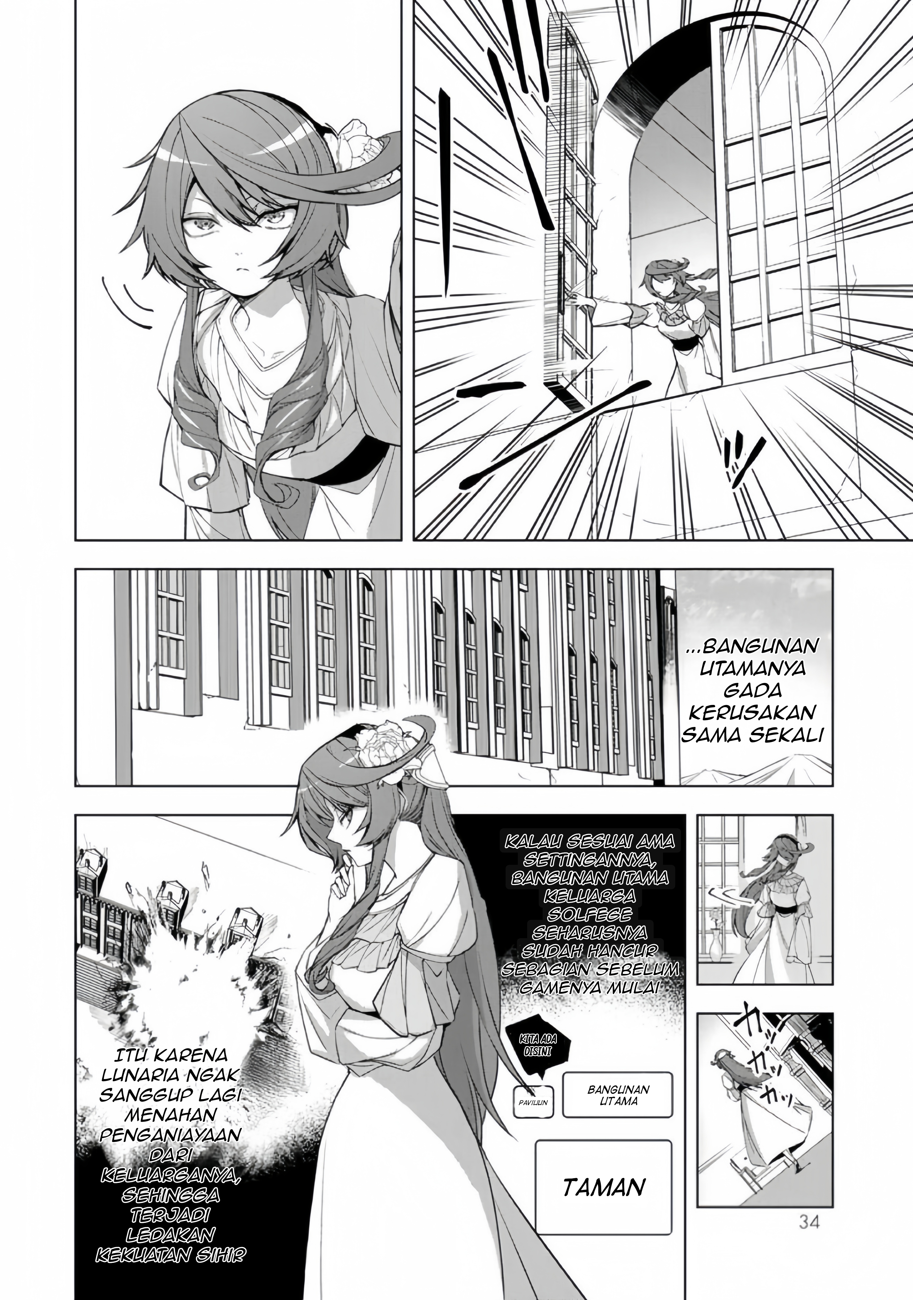 Choudokyuu Cheat Akuyaku Reijou no Karei naru Fukushuutan Chapter 1 - halaman 34