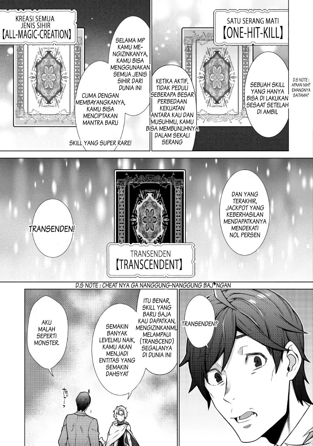 Chouetsusha to Natta Ossan wa My Pace ni Isekai wo Sansaku suru Chapter 1.1 - halaman 10