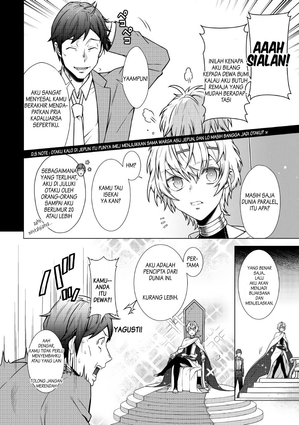 Chouetsusha to Natta Ossan wa My Pace ni Isekai wo Sansaku suru Chapter 1.1 - halaman 7