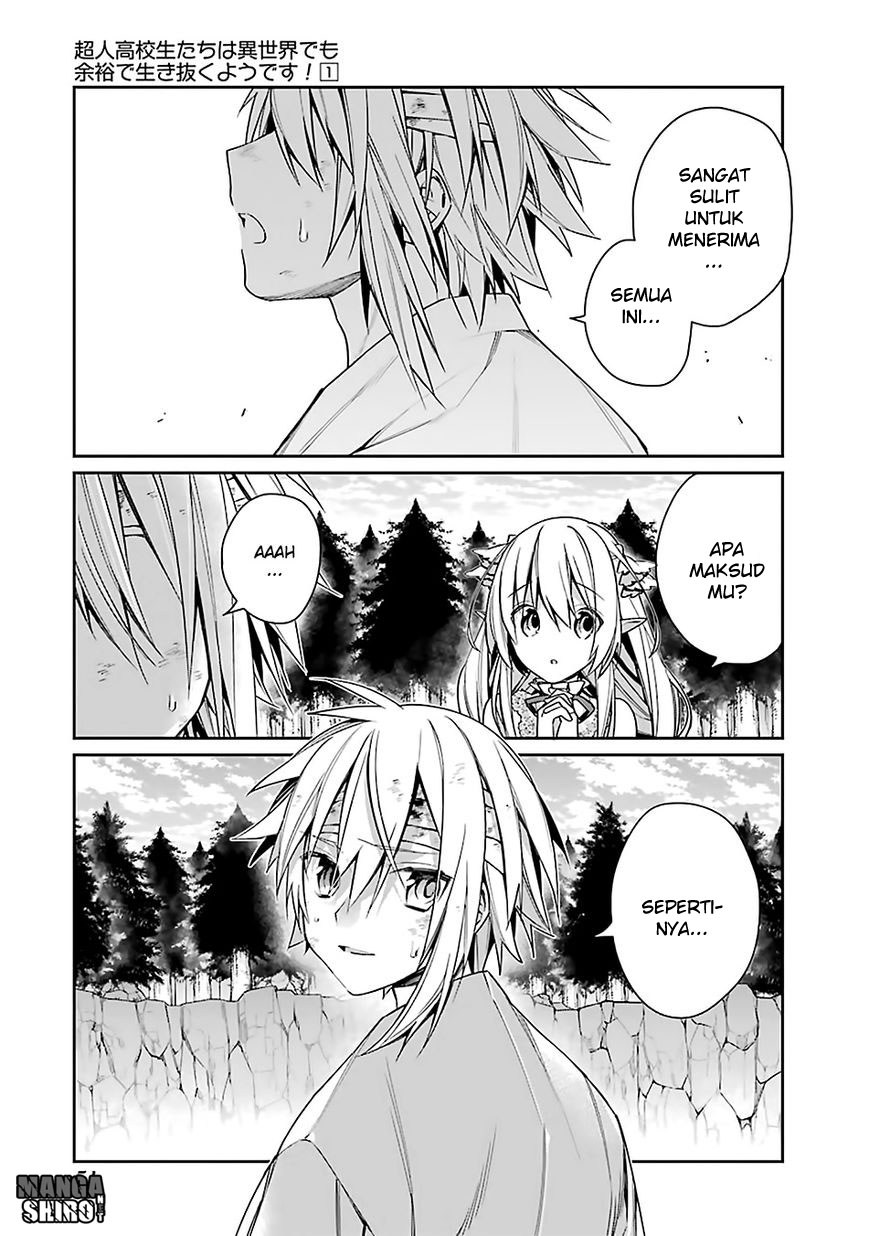 Choujin Koukousei-tachi wa Isekai demo Yoyuu de Ikinuku you desu! Chapter 2 - halaman 22