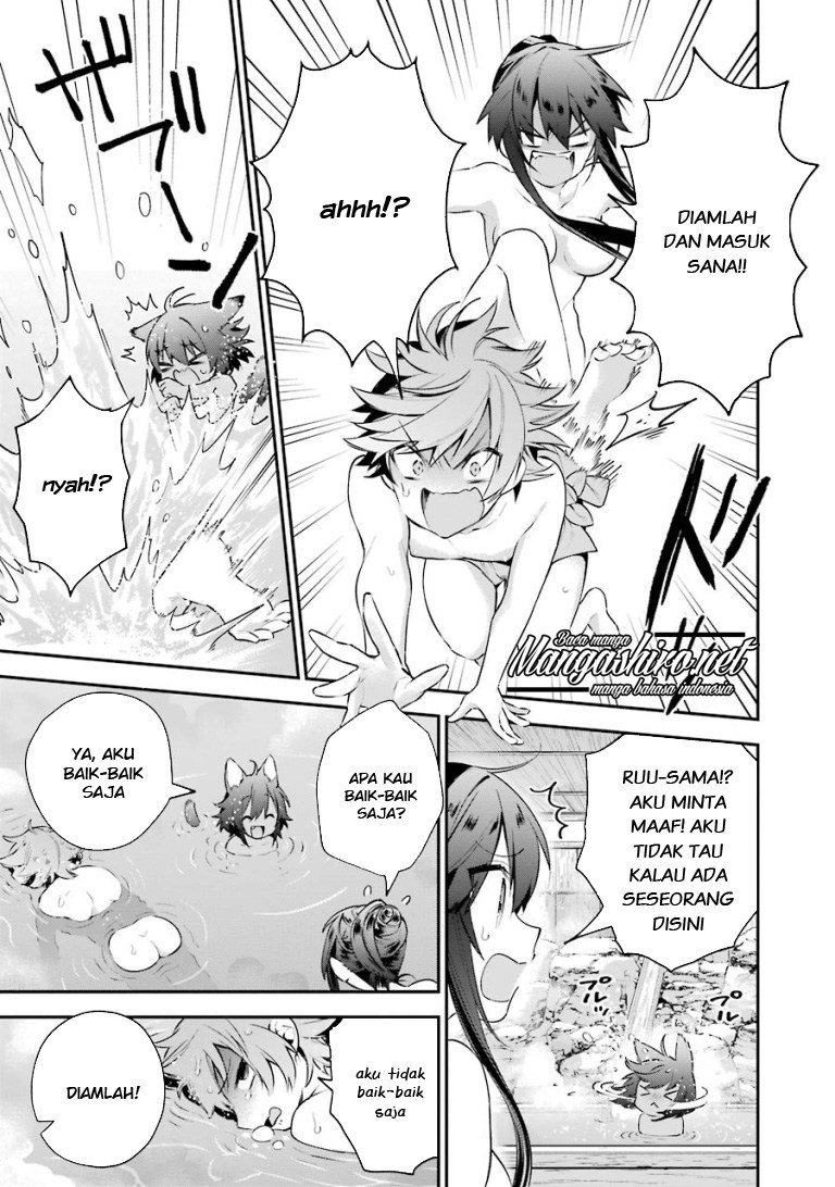Choujin Koukousei-tachi wa Isekai demo Yoyuu de Ikinuku you desu! Chapter 23.5 - halaman 9