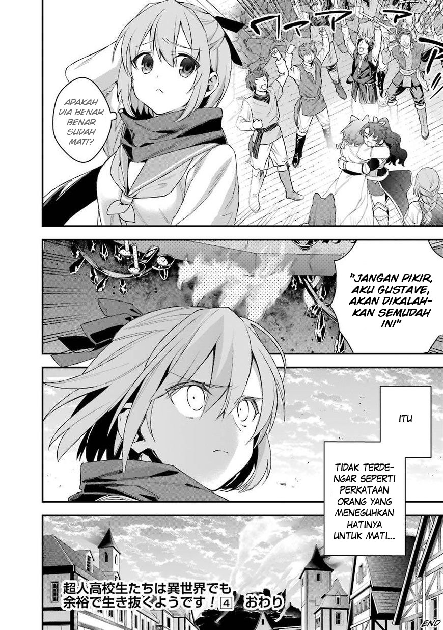 Choujin Koukousei-tachi wa Isekai demo Yoyuu de Ikinuku you desu! Chapter 31 - halaman 16