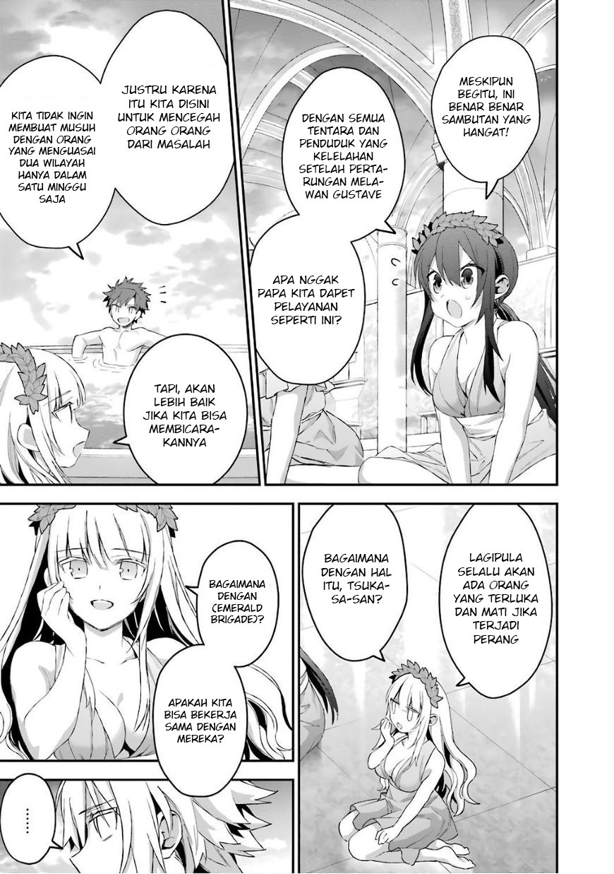 Choujin Koukousei-tachi wa Isekai demo Yoyuu de Ikinuku you desu! Chapter 32 - halaman 16