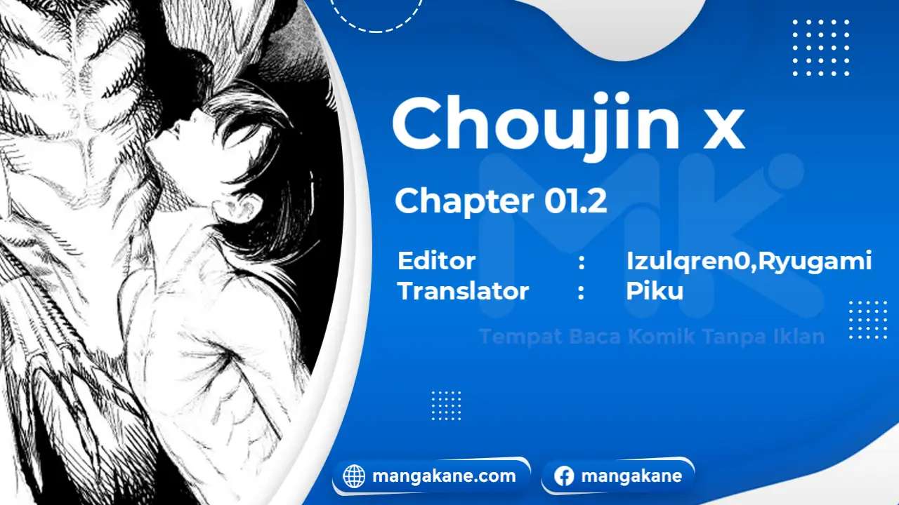 Choujin X Chapter 1.2 - halaman 1