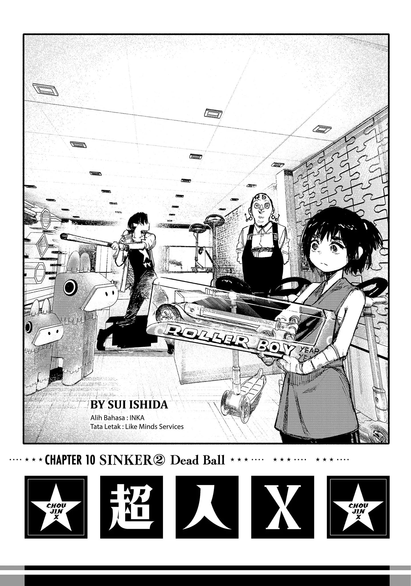 Choujin X Chapter 10 - halaman 1