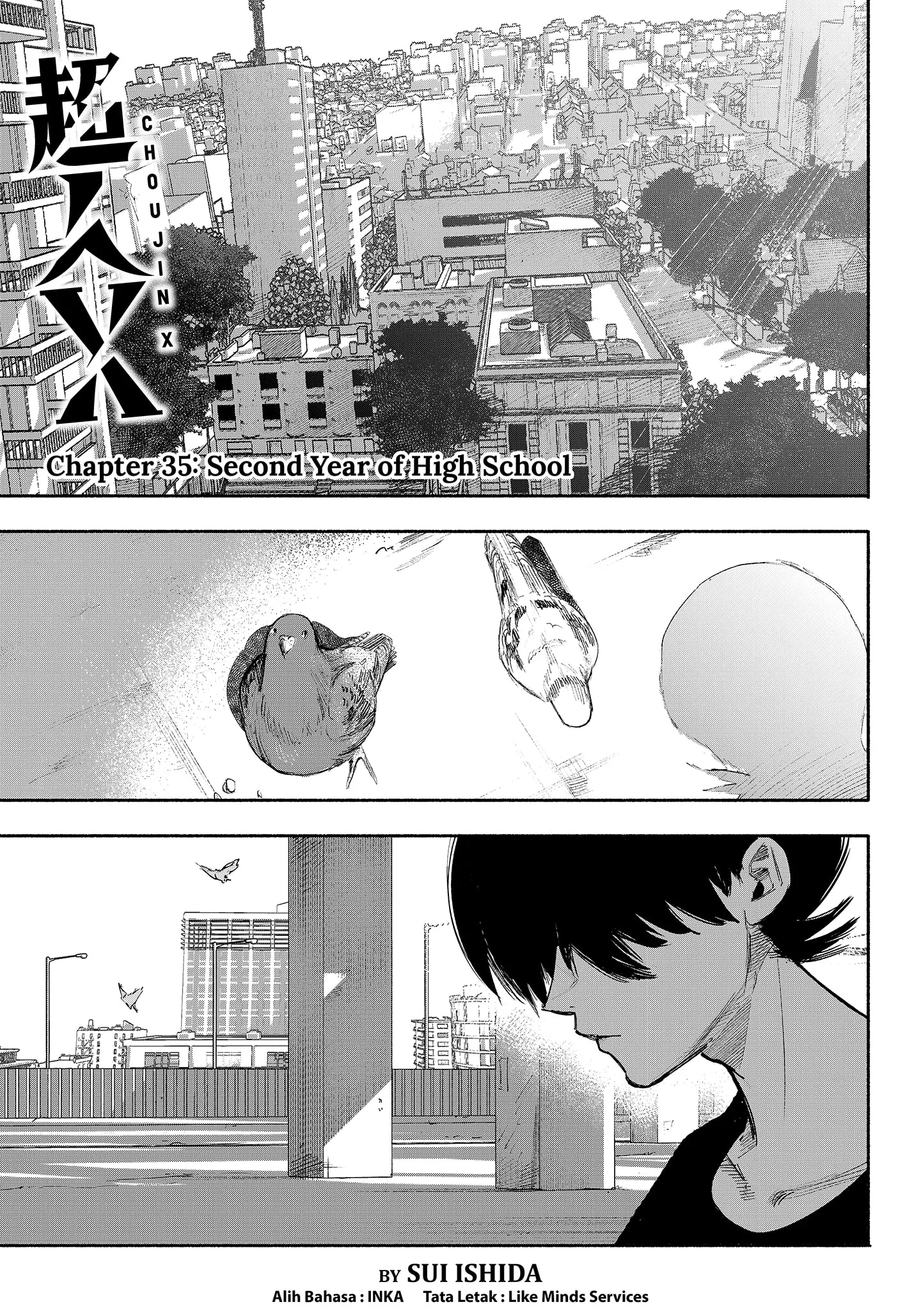 Choujin X Chapter 35 - halaman 1