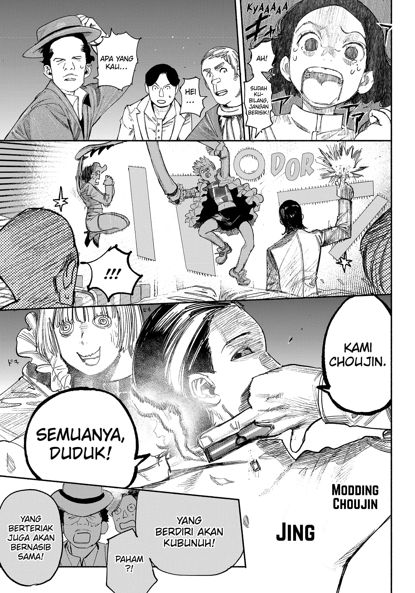 Choujin X Chapter 36 - halaman 9
