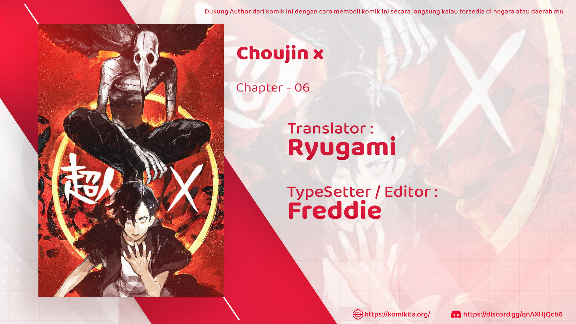 Choujin X Chapter 6 - halaman 1
