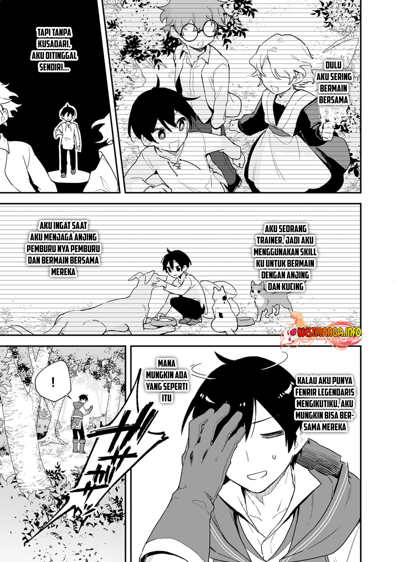 Choukyoushi wa Mamono ni Kakomarete Ikiteikimasu. Yuusha Party ni Oiteikareta kedo, Densetsu no Mamono to Deai Saikyou ni Natteta Chapter 1.1 - halaman 11