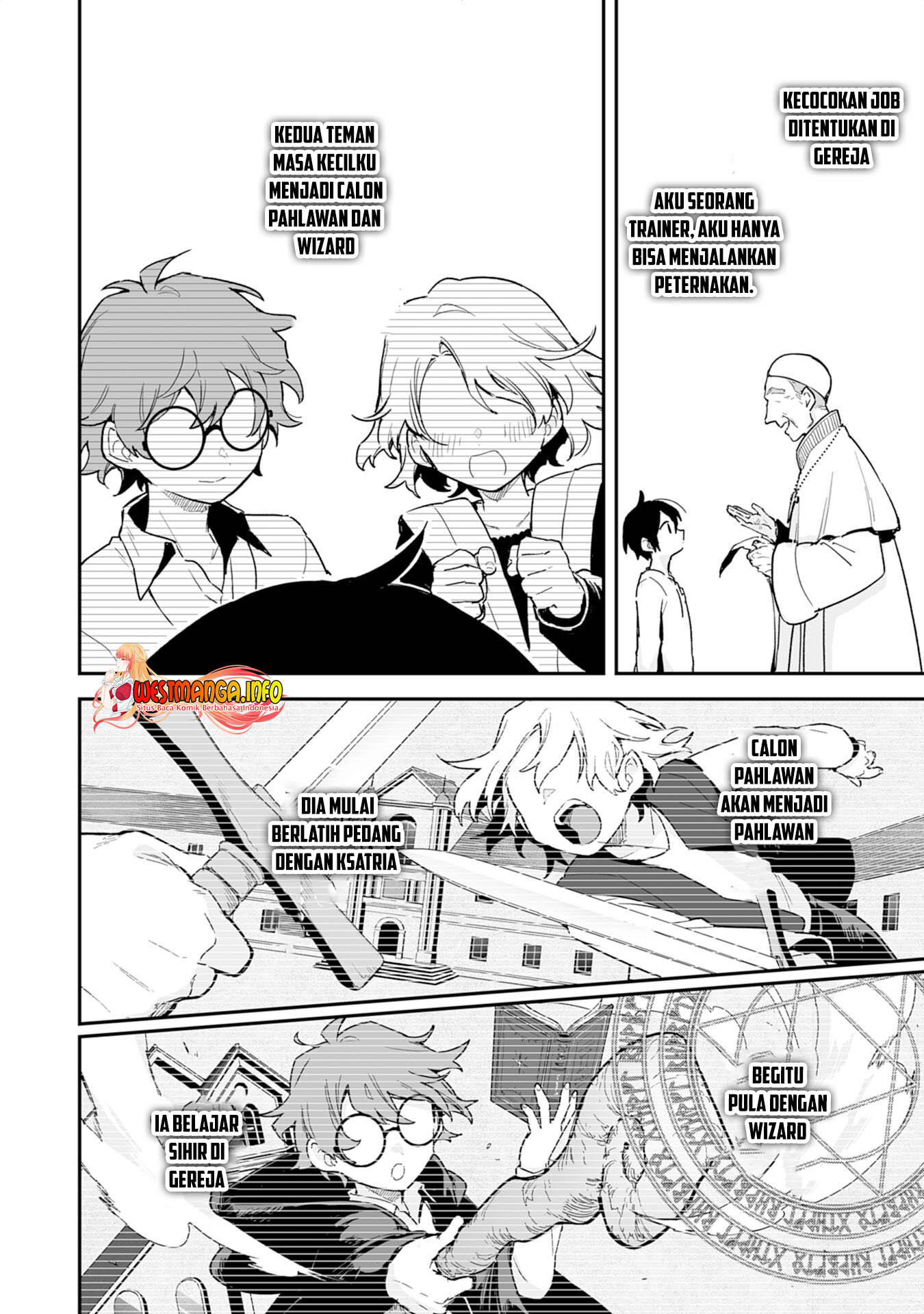 Choukyoushi wa Mamono ni Kakomarete Ikiteikimasu. Yuusha Party ni Oiteikareta kedo, Densetsu no Mamono to Deai Saikyou ni Natteta Chapter 1.1 - halaman 8