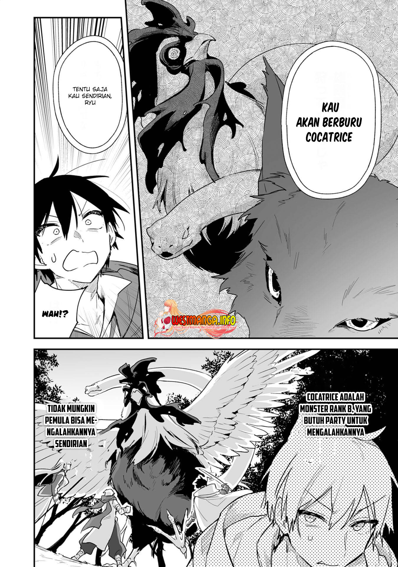 Choukyoushi wa Mamono ni Kakomarete Ikiteikimasu. Yuusha Party ni Oiteikareta kedo, Densetsu no Mamono to Deai Saikyou ni Natteta Chapter 2.1 - halaman 14