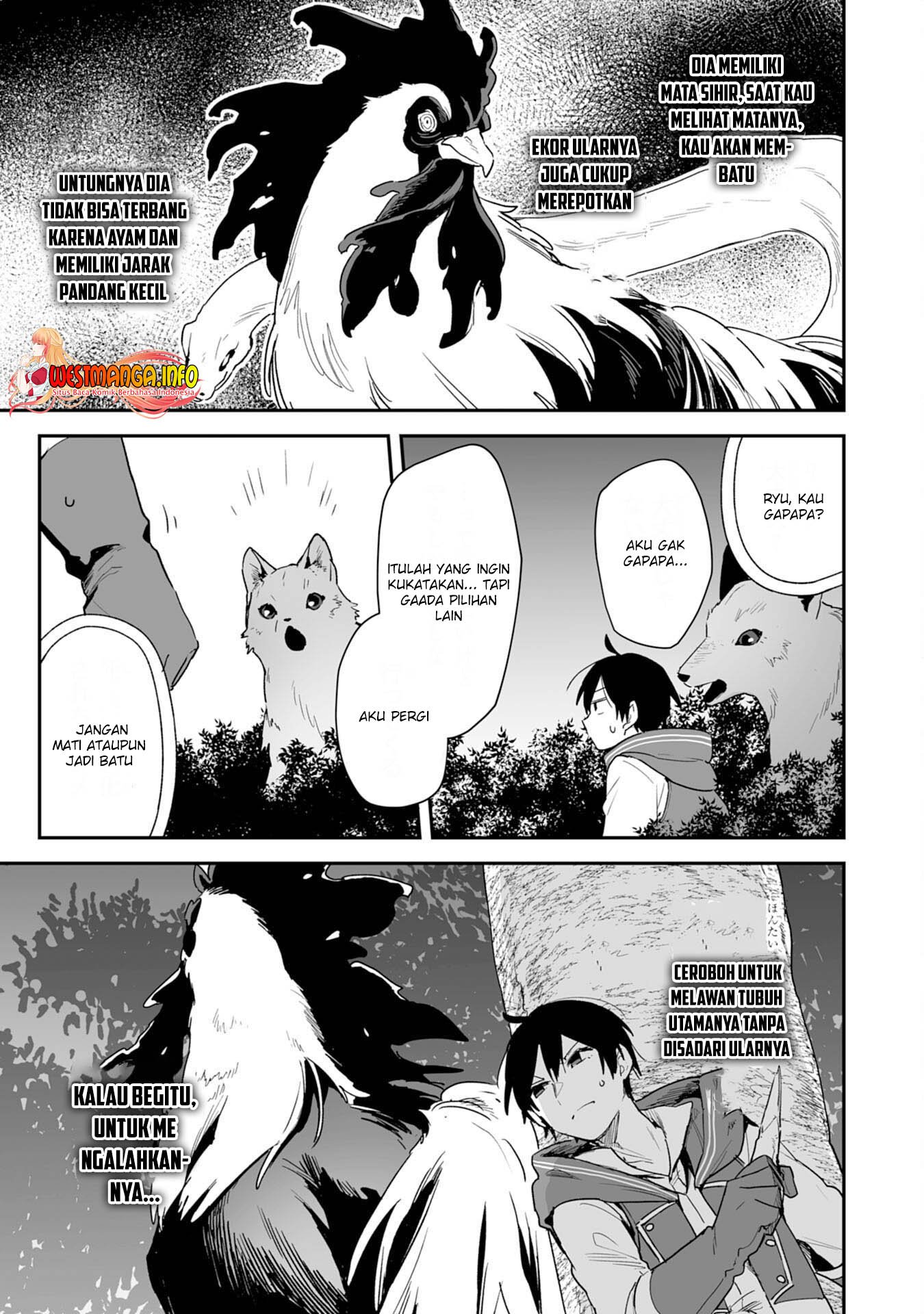 Choukyoushi wa Mamono ni Kakomarete Ikiteikimasu. Yuusha Party ni Oiteikareta kedo, Densetsu no Mamono to Deai Saikyou ni Natteta Chapter 2.2 - halaman 3
