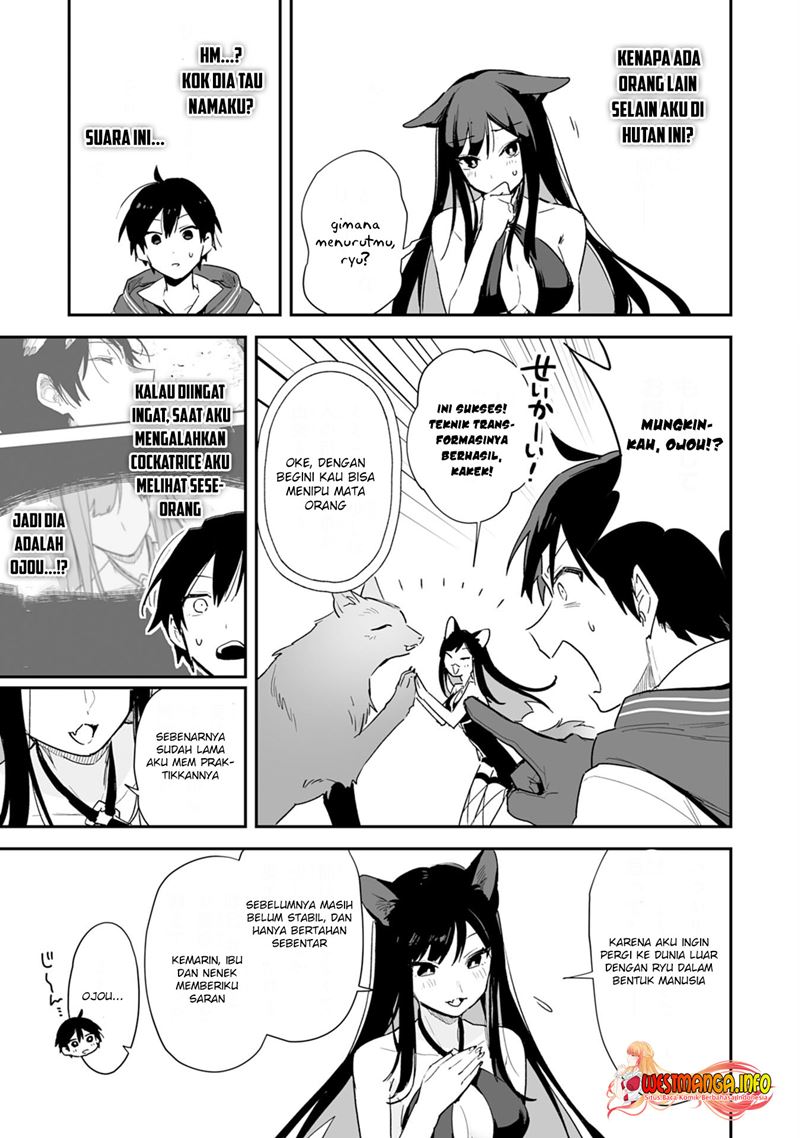 Choukyoushi wa Mamono ni Kakomarete Ikiteikimasu. Yuusha Party ni Oiteikareta kedo, Densetsu no Mamono to Deai Saikyou ni Natteta Chapter 3.1 - halaman 13