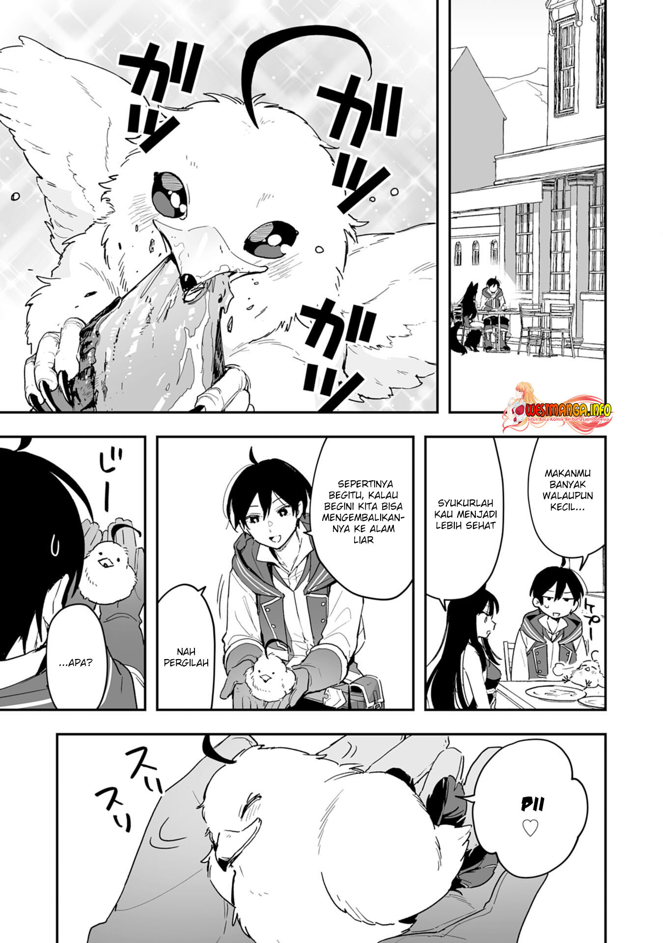 Choukyoushi wa Mamono ni Kakomarete Ikiteikimasu. Yuusha Party ni Oiteikareta kedo, Densetsu no Mamono to Deai Saikyou ni Natteta Chapter 5.1 - halaman 11