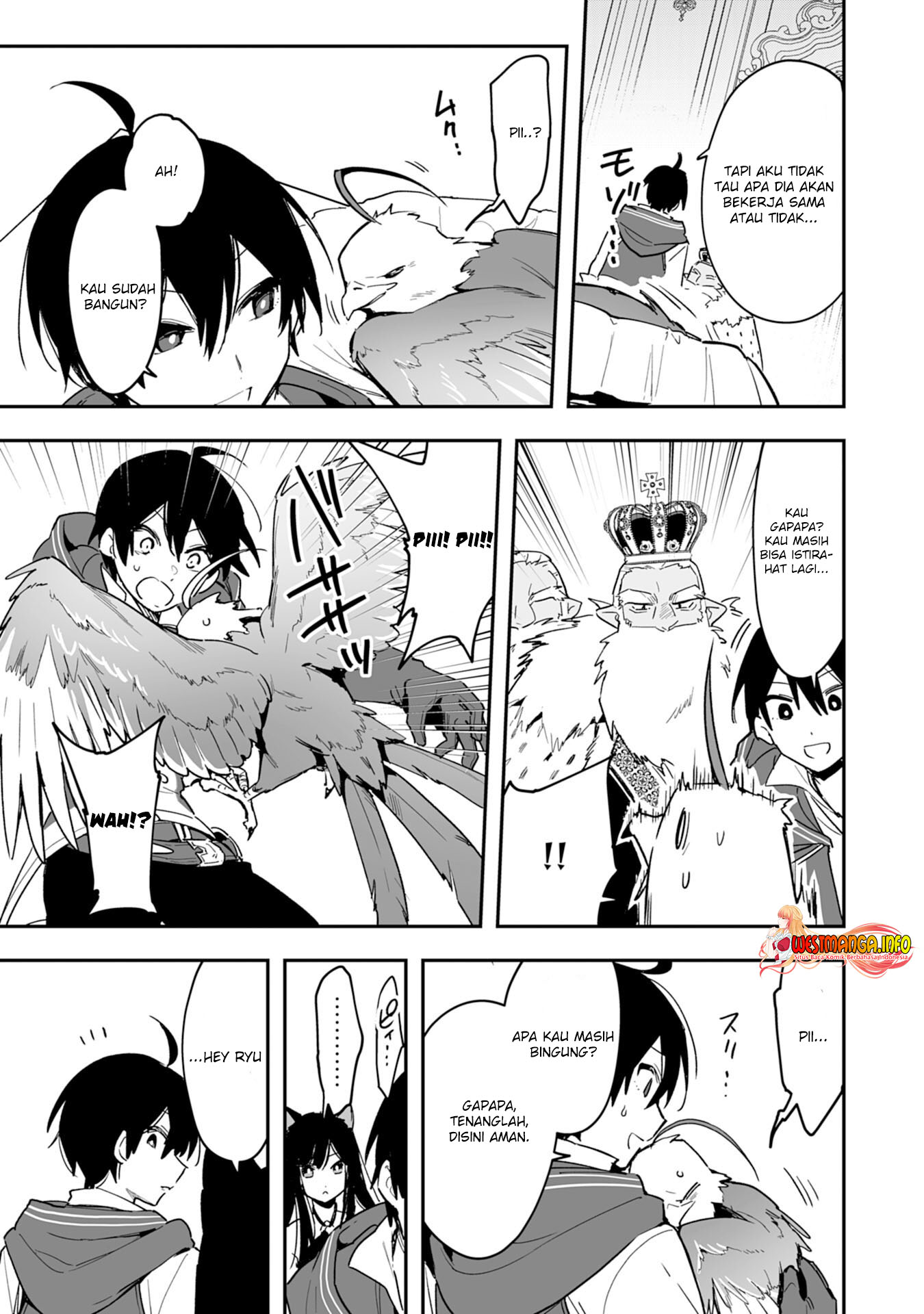 Choukyoushi wa Mamono ni Kakomarete Ikiteikimasu. Yuusha Party ni Oiteikareta kedo, Densetsu no Mamono to Deai Saikyou ni Natteta Chapter 6.1 - halaman 13