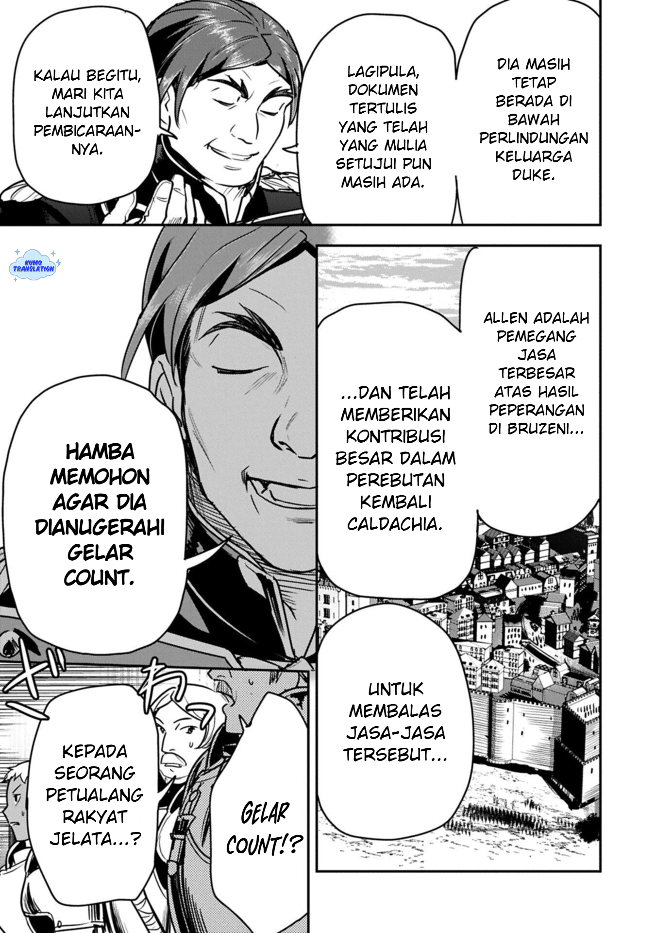 Chounin A wa Akuyaku Reijou wo Doushitemo Sukuitai: Dobu to Sora to Koori no Himegimi Chapter 44.1 - halaman 8