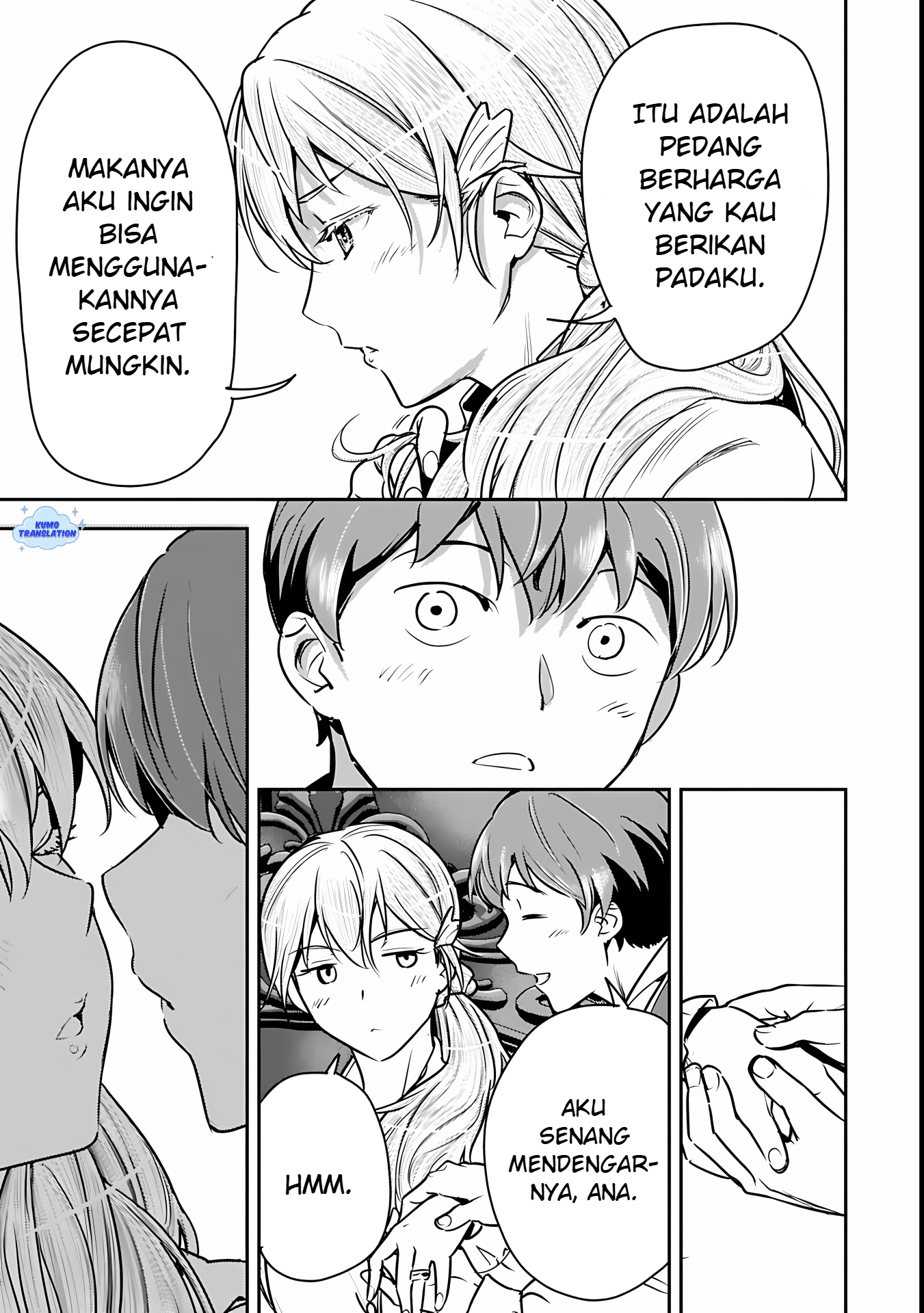 Chounin A wa Akuyaku Reijou wo Doushitemo Sukuitai: Dobu to Sora to Koori no Himegimi Chapter 46.1 - halaman 6