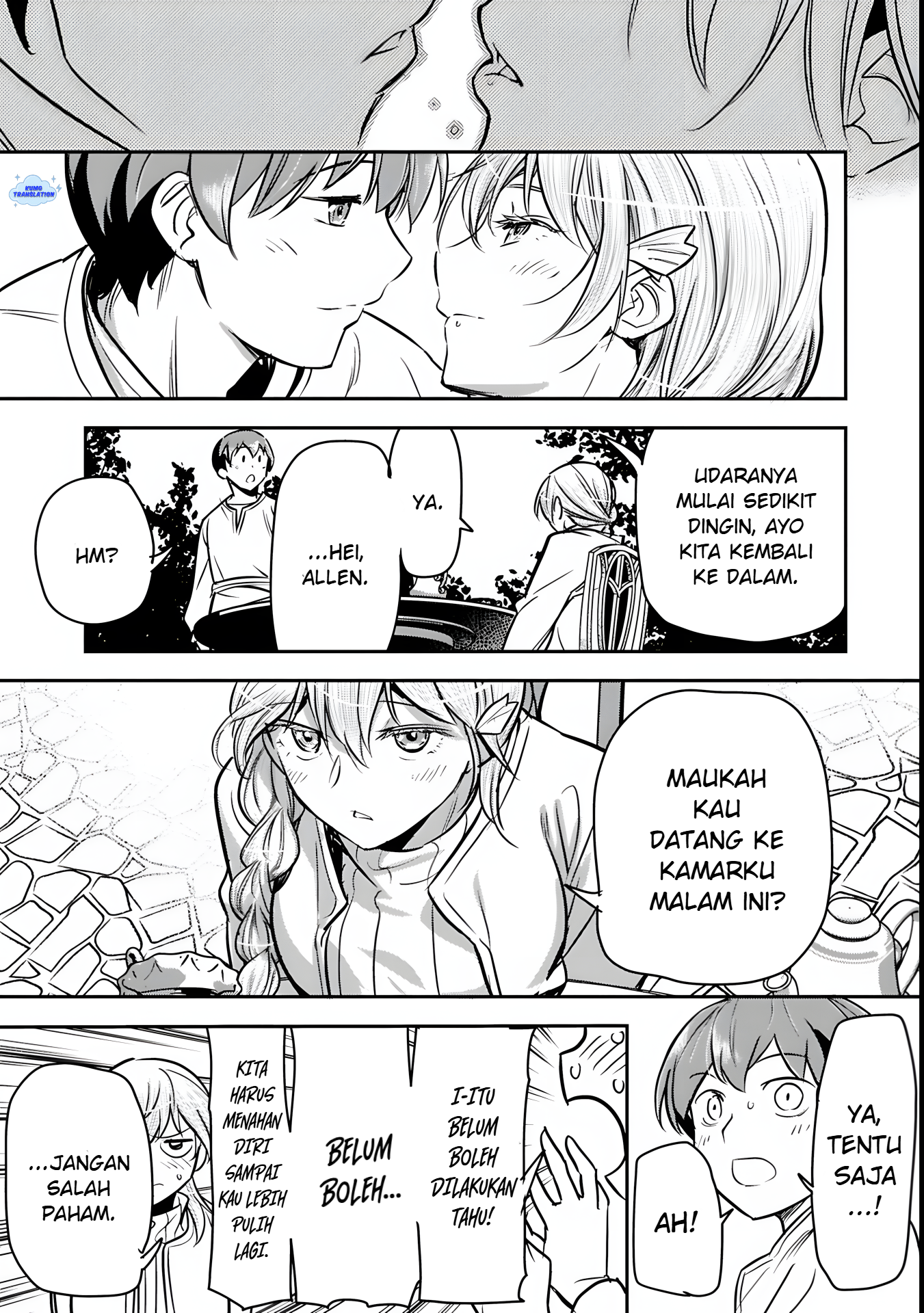 Chounin A wa Akuyaku Reijou wo Doushitemo Sukuitai: Dobu to Sora to Koori no Himegimi Chapter 46.2 - halaman 2