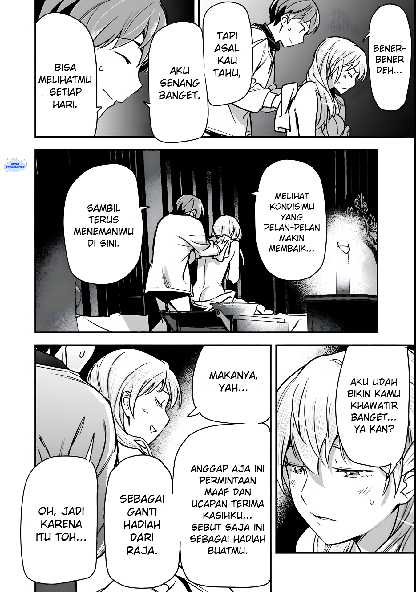 Chounin A wa Akuyaku Reijou wo Doushitemo Sukuitai: Dobu to Sora to Koori no Himegimi Chapter 46.2 - halaman 9