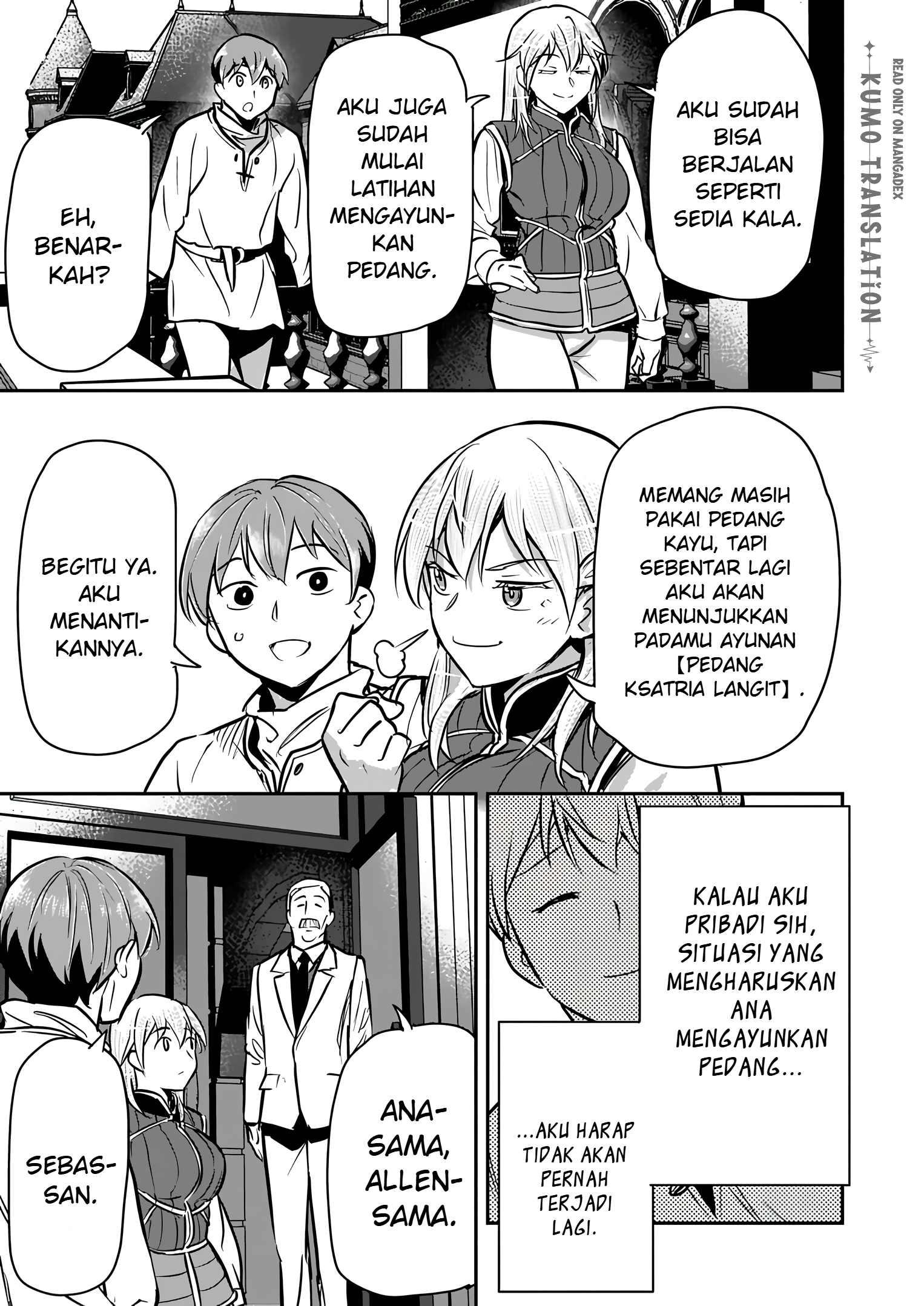 Chounin A wa Akuyaku Reijou wo Doushitemo Sukuitai: Dobu to Sora to Koori no Himegimi Chapter 47.2 - halaman 8