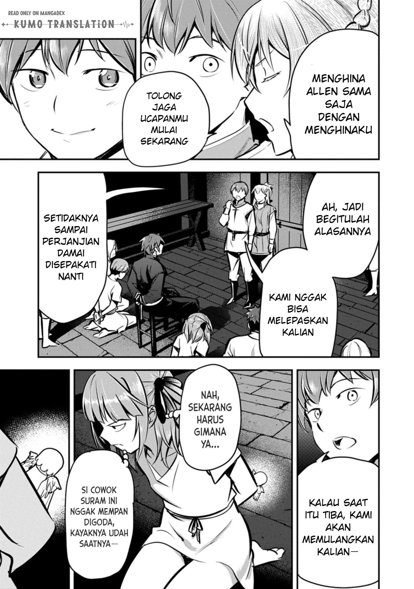 Chounin A wa Akuyaku Reijou wo Doushitemo Sukuitai: Dobu to Sora to Koori no Himegimi Chapter 49.1 - halaman 12