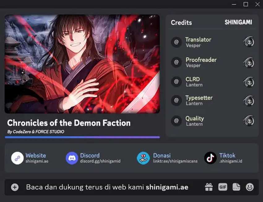Chronicles of the Demon Faction Chapter 101 - halaman 1