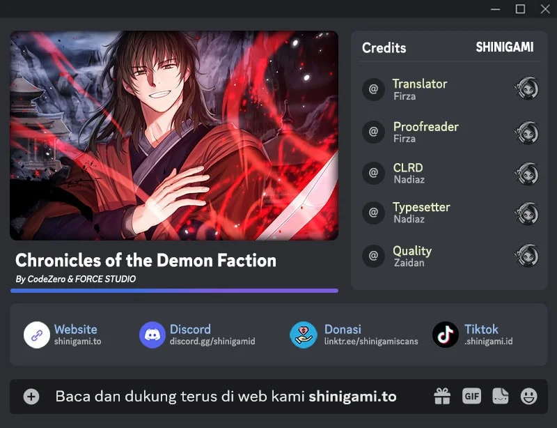 Chronicles of the Demon Faction Chapter 155 - halaman 1