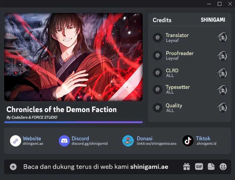 Chronicles of the Demon Faction Chapter 181 - halaman 1