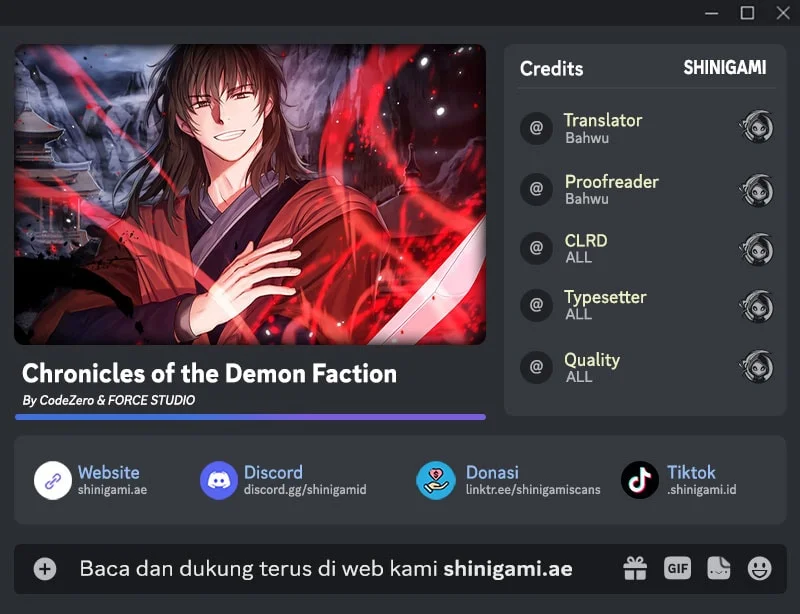 Chronicles of the Demon Faction Chapter 182 - halaman 1
