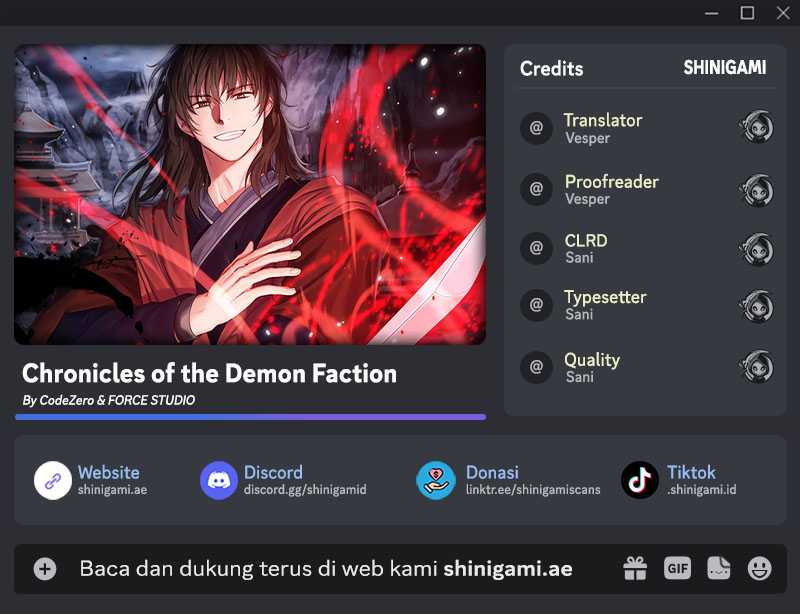 Chronicles of the Demon Faction Chapter 80 - halaman 1
