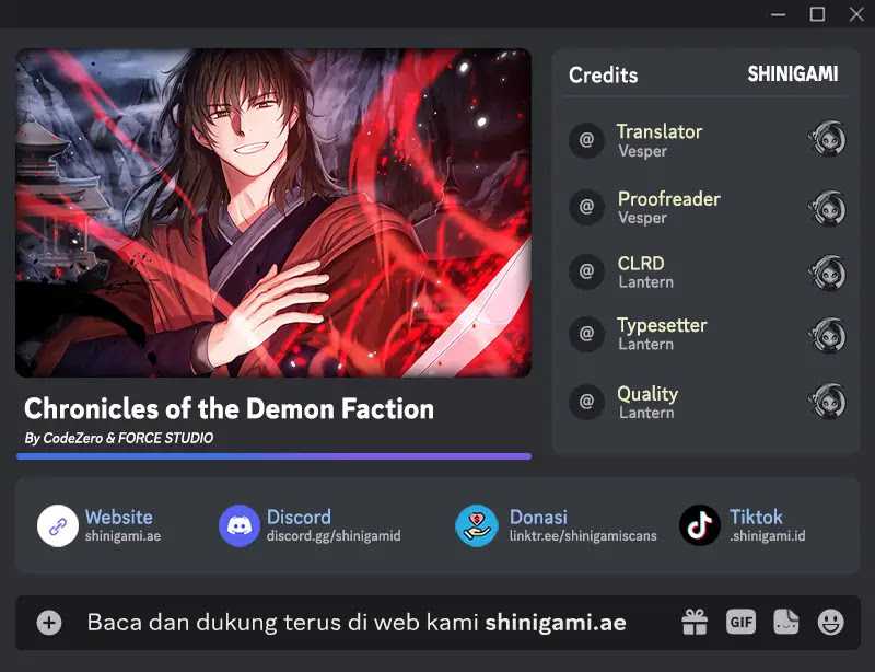 Chronicles of the Demon Faction Chapter 90 - halaman 1