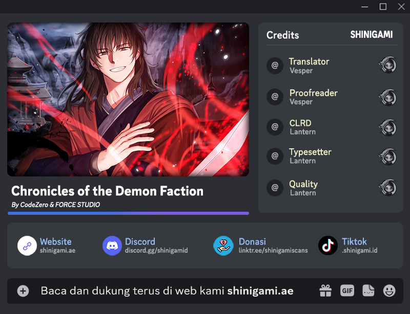 Chronicles of the Demon Faction Chapter 97 - halaman 1
